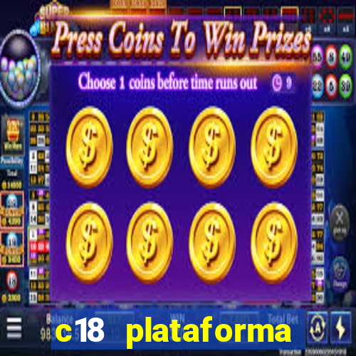 c18 plataforma login entrar